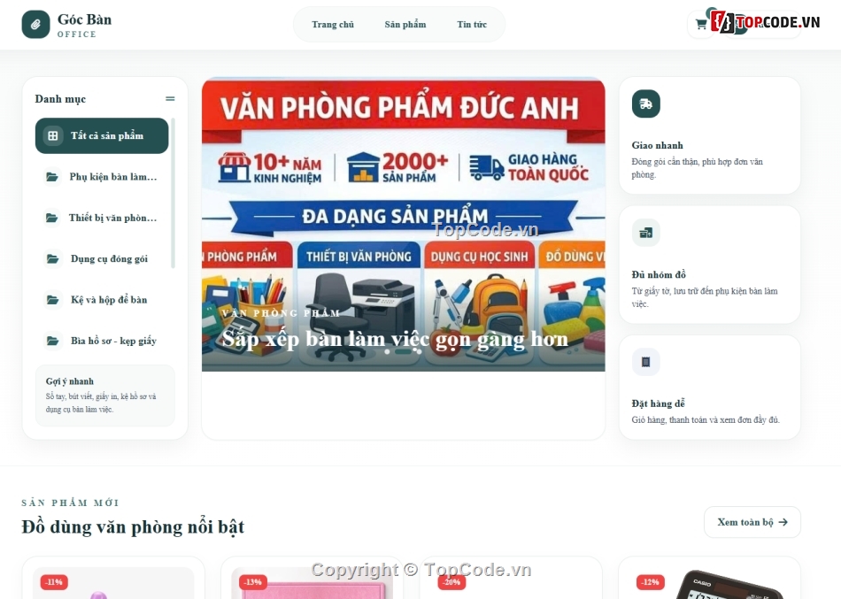 Website bán đồ dùng,Website đồ ăn,bán h